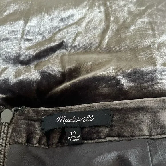 Madewell Velvet Ruffle Skirt - Picture 6 of 10